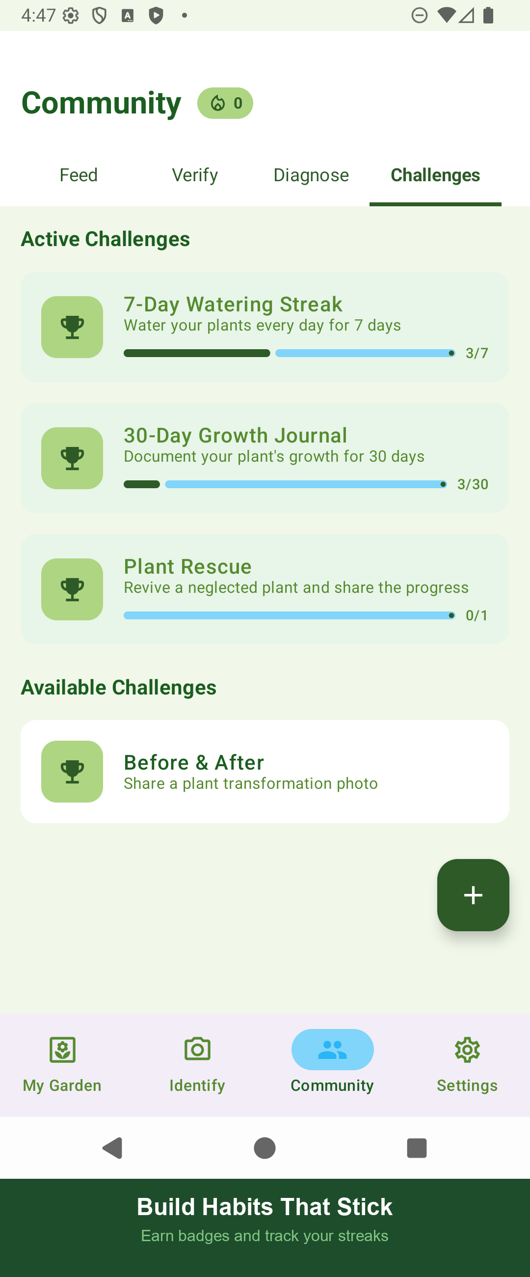 BotanAI Challenges